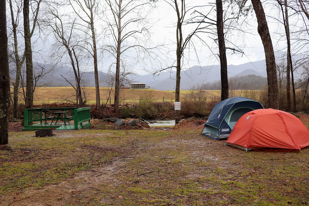 tent camping in nc