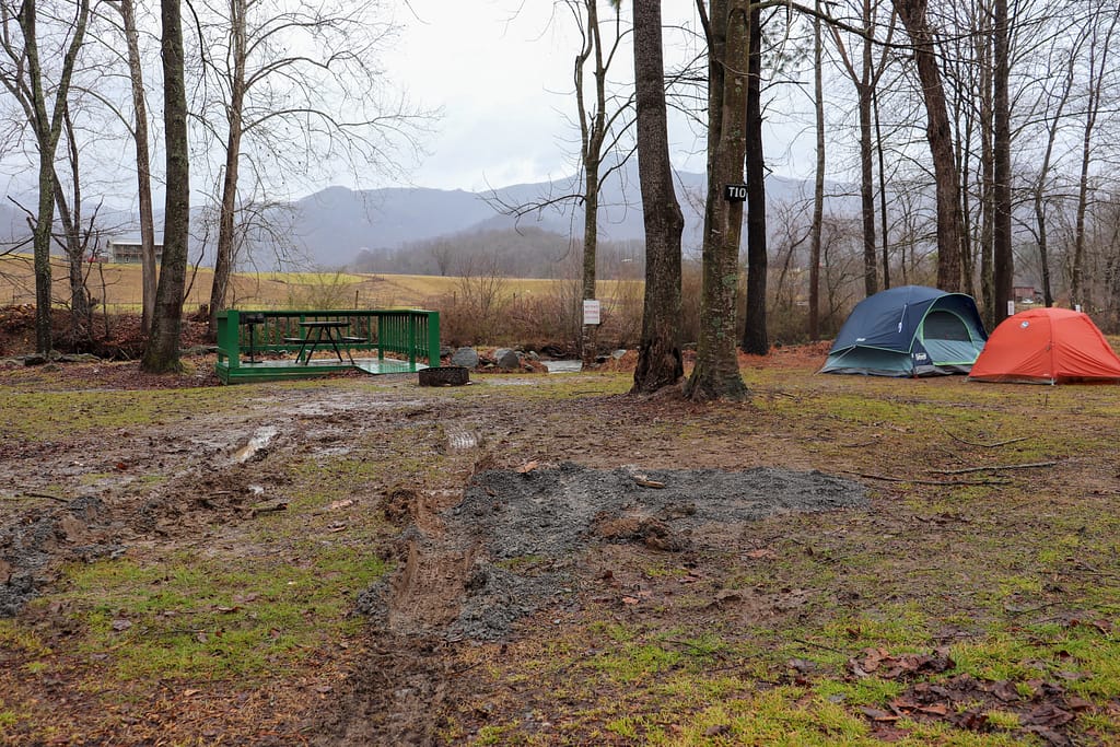 tent camping in nc