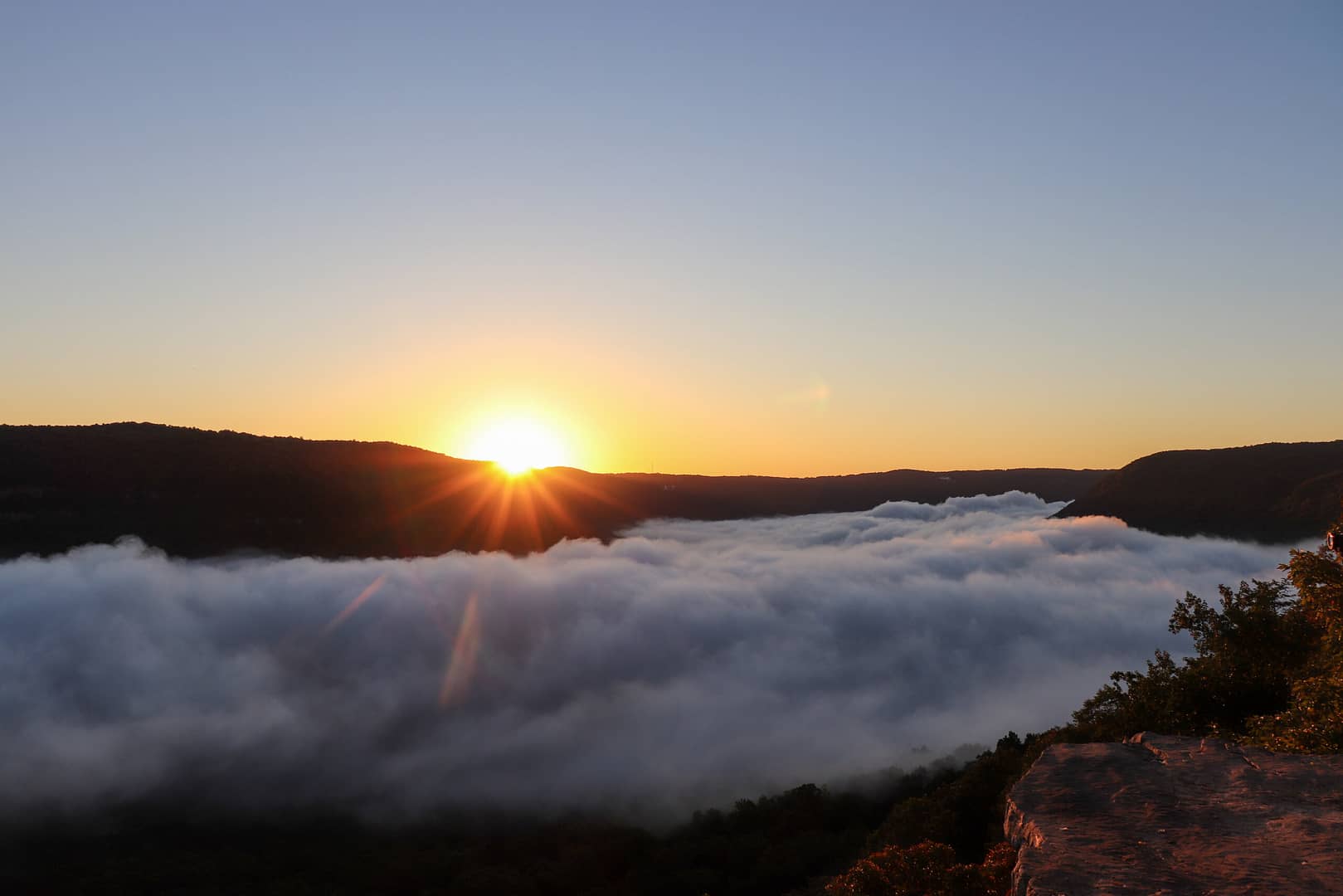 snooper's rock sunrise